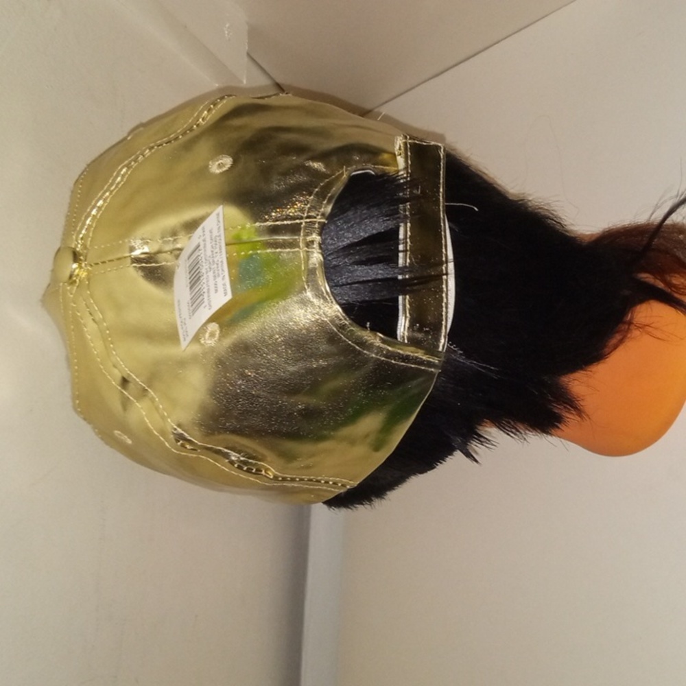Metallic Silver Snap-back Adjustable Cap - Picture 4 of 4